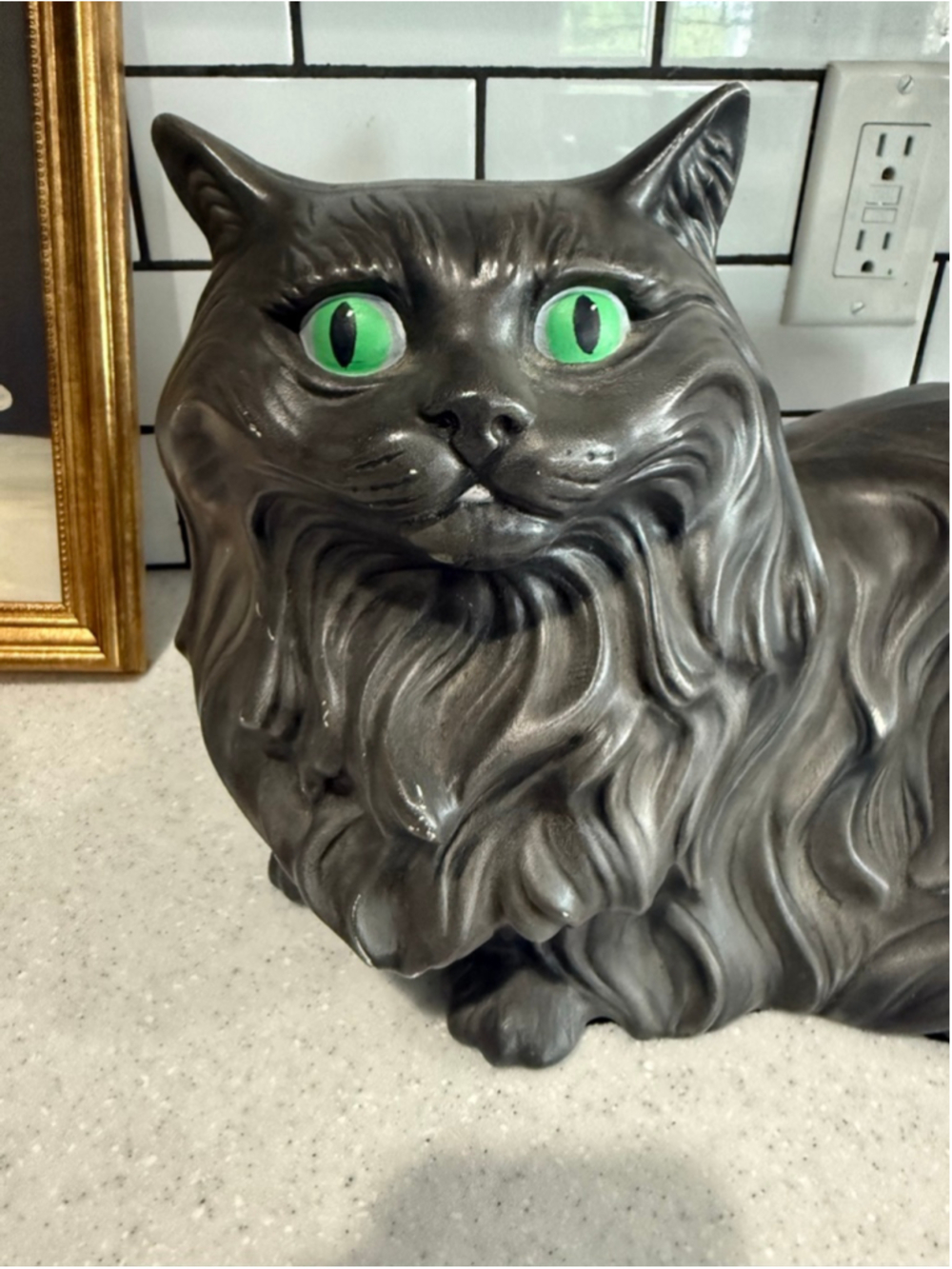 Alberta’s Molds Vintage Ceramic Persian Cat - Picture 3 of 5